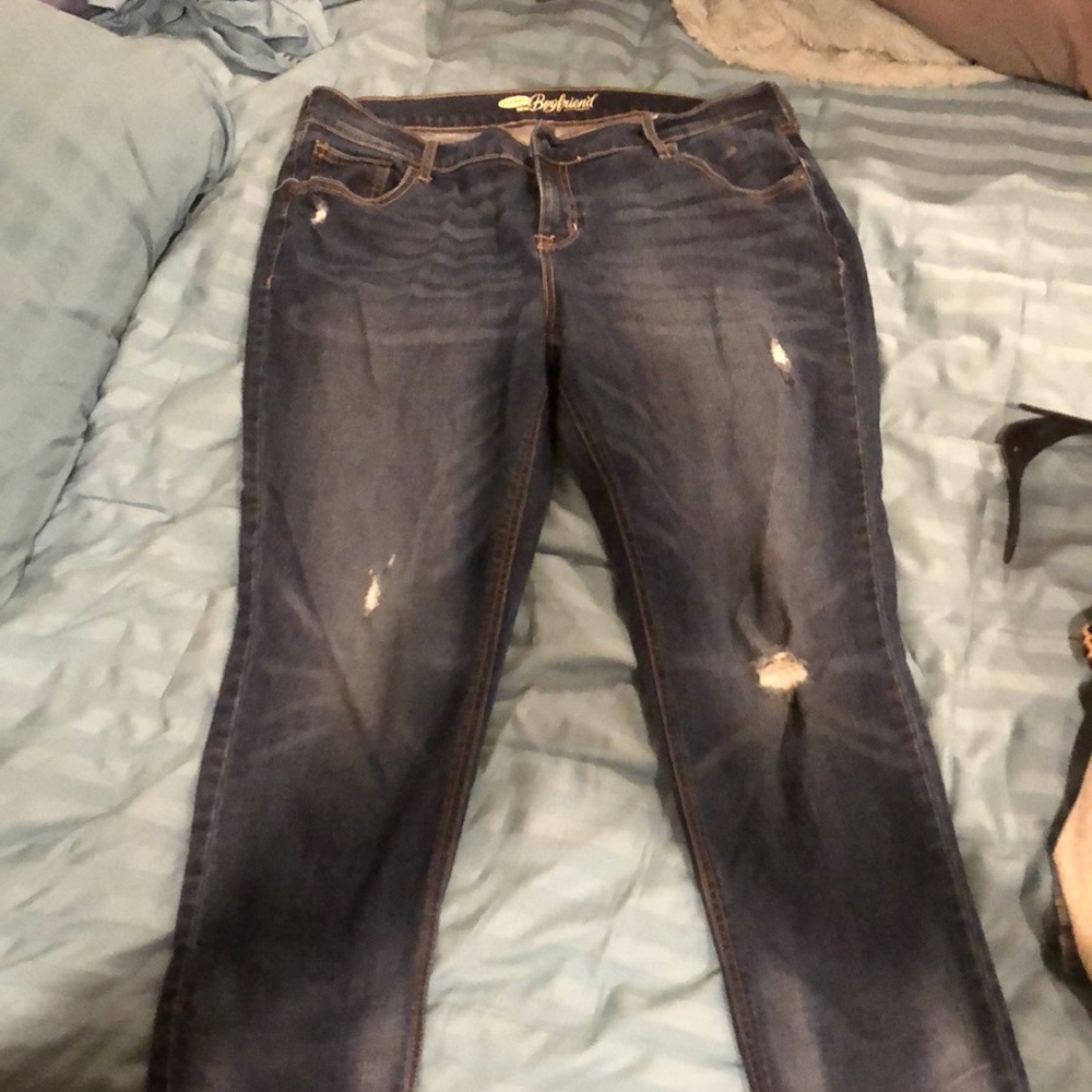 Old Navy “boyfriend” style jeans